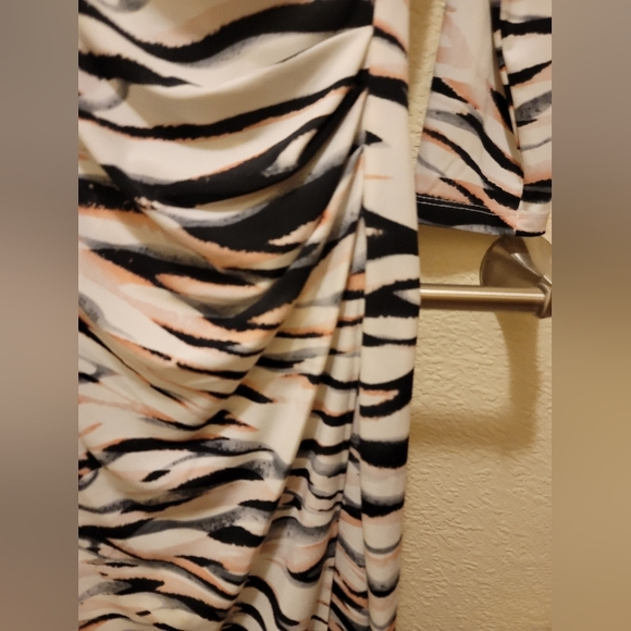 Calvin Klein Faux Wrap Dress - Picture 4 of 4